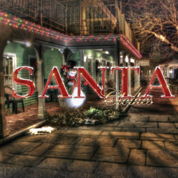 SANTA Christmas Premium SofSpun Hoodie Sweatshirt Holiday Santa Claus - Picture 3 of 8